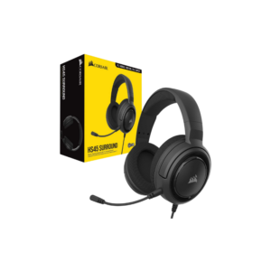 Corsair HS45 Surround gaming headset with 50mm drivers and detachable noise-cancelling microphone