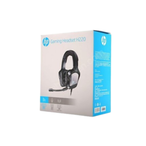 HP H220GS wired gaming headset with noise-cancelling mic and padded ear cups